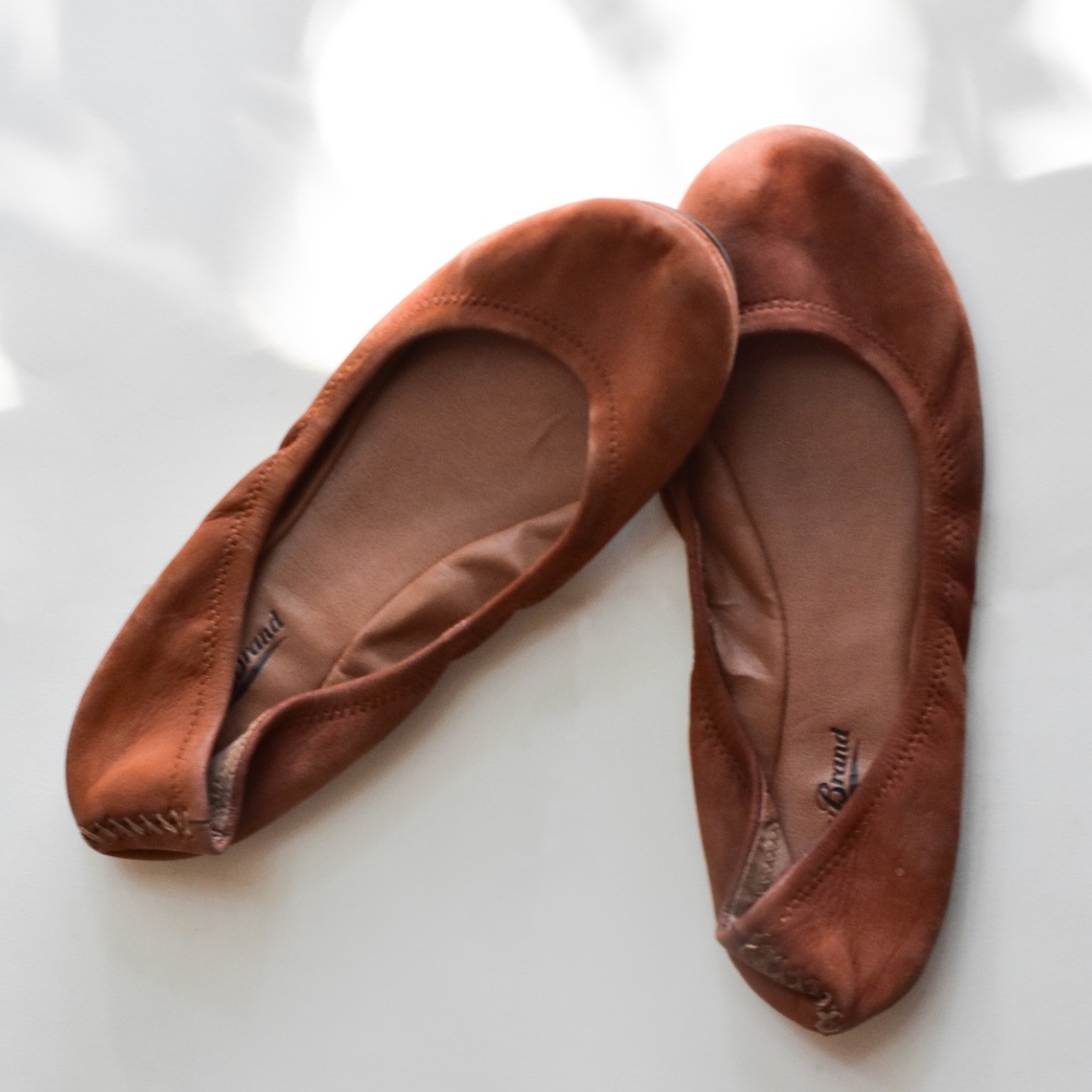 Lucky Brand Leather Flats